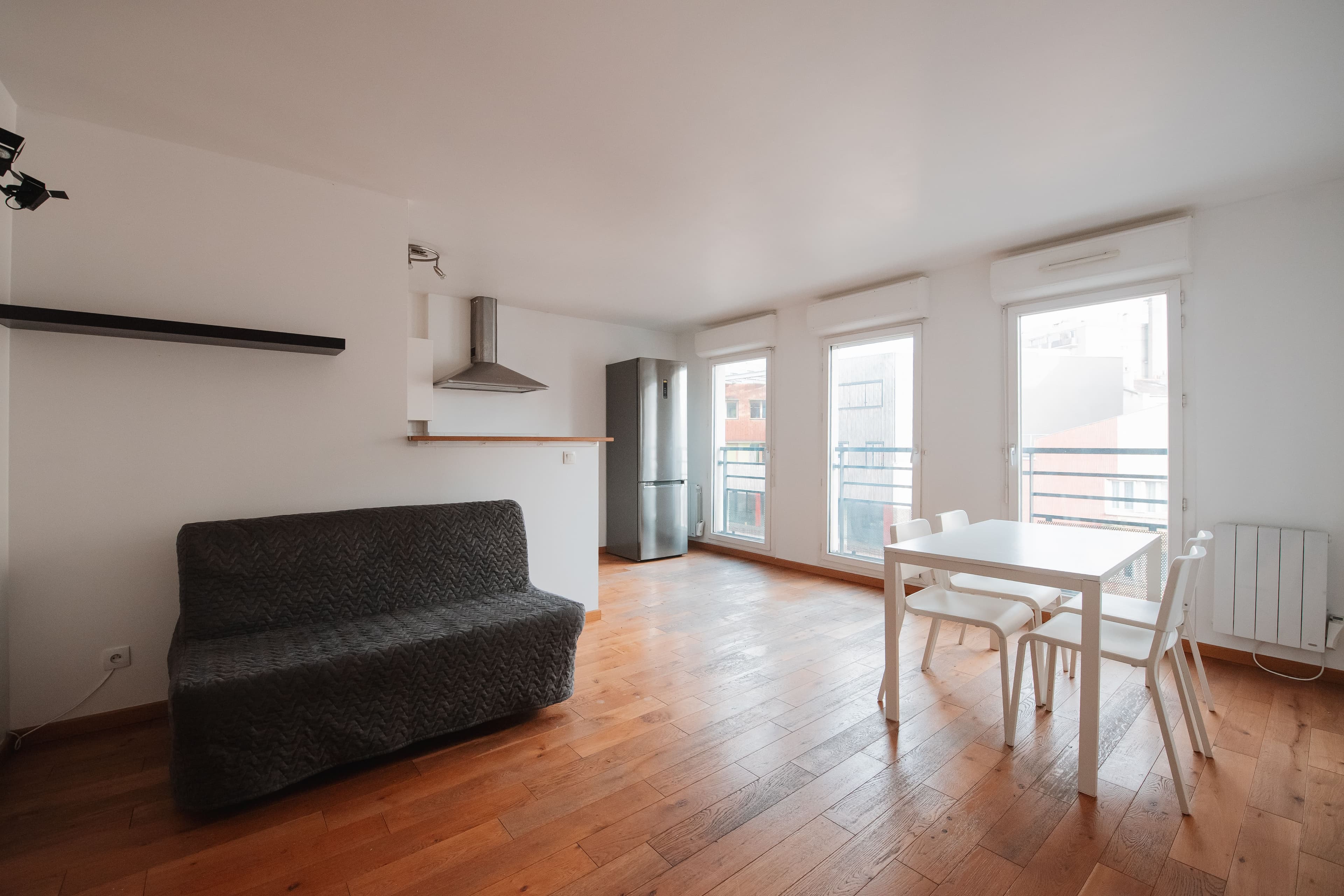 Appartement traversant - lumineux et calme