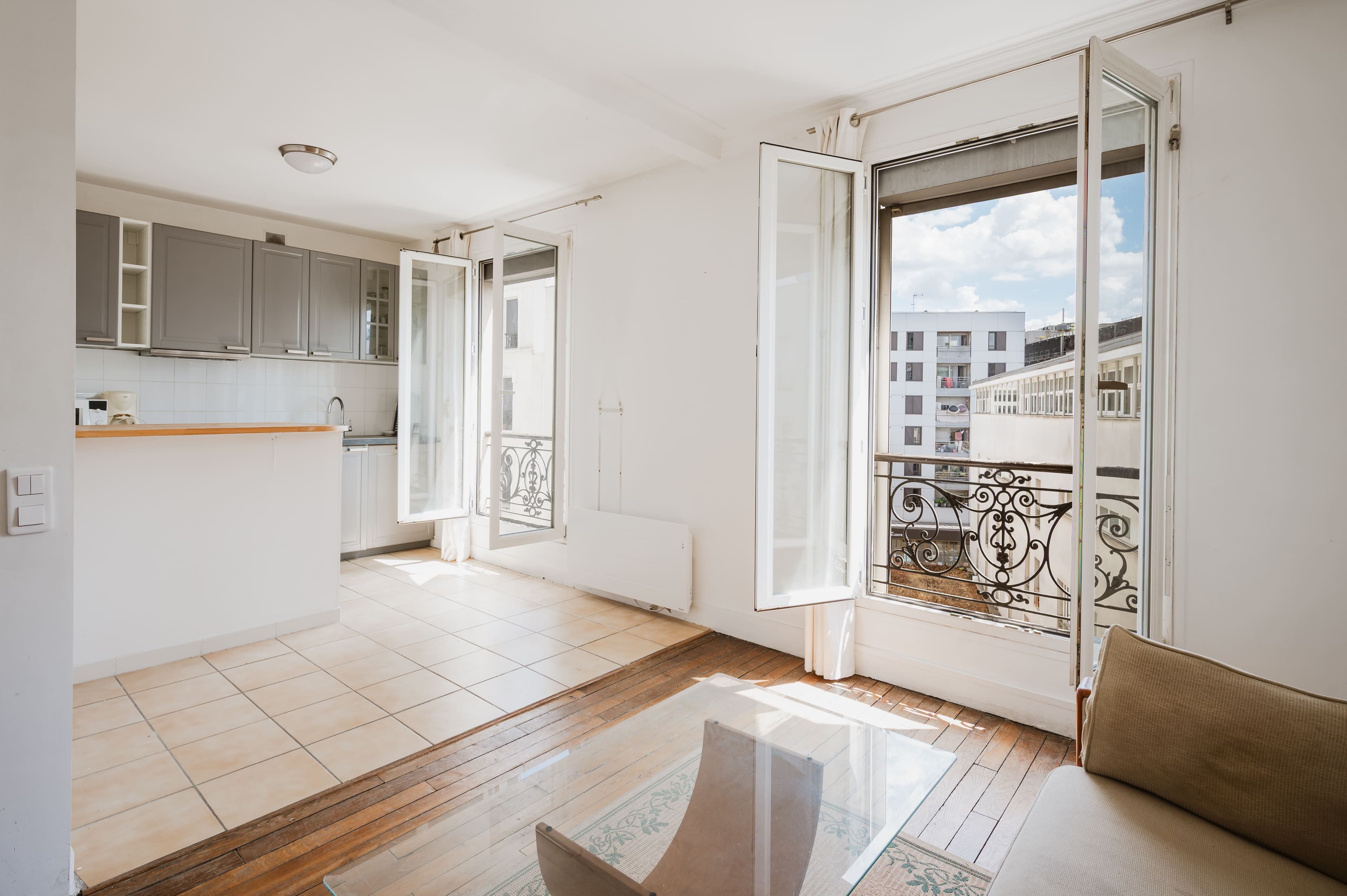 Appartement 2 pièces avec une vue dégagée