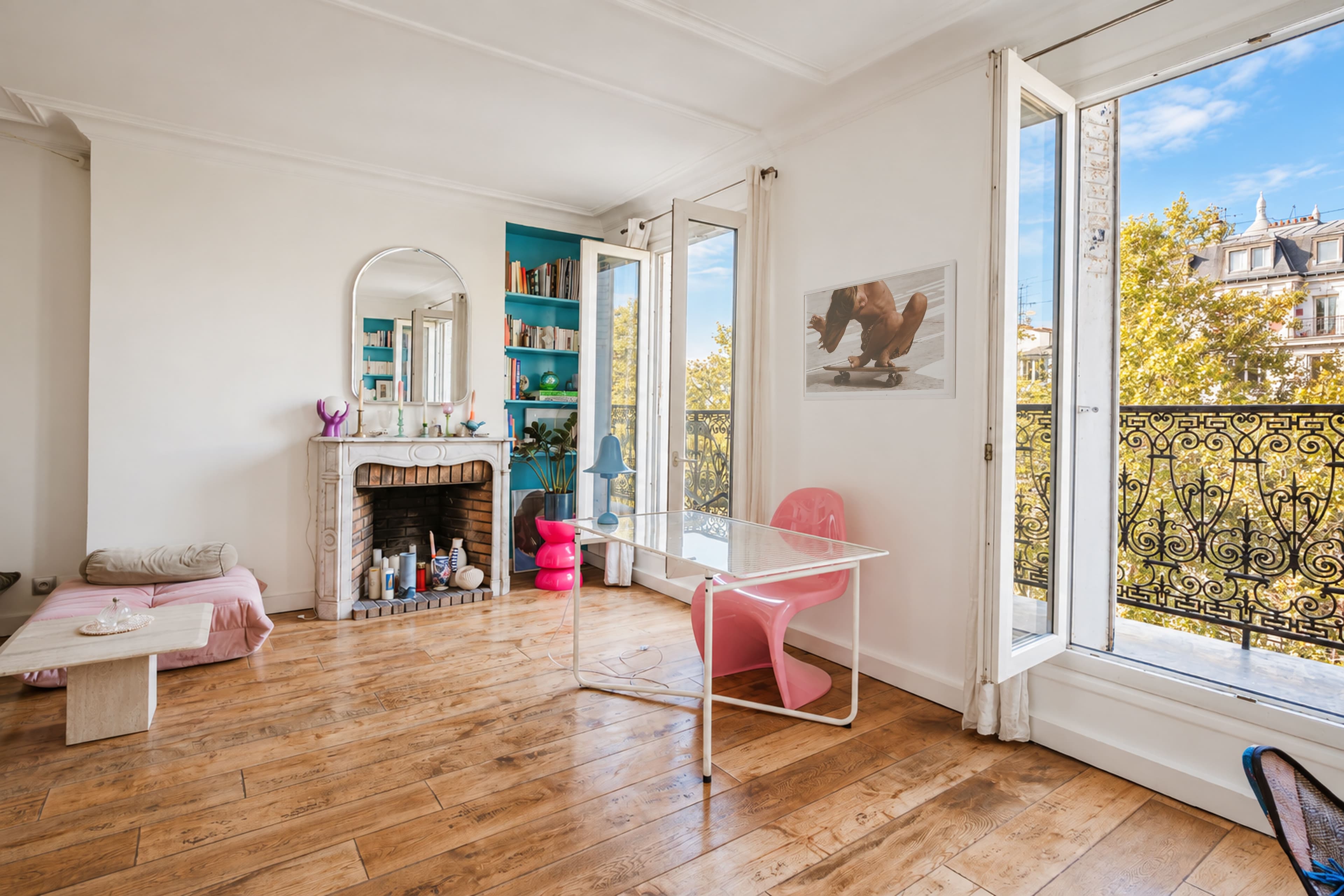 Bel appartement 2 pièces 44m2 traversant - Balcon filant et vue dégagée